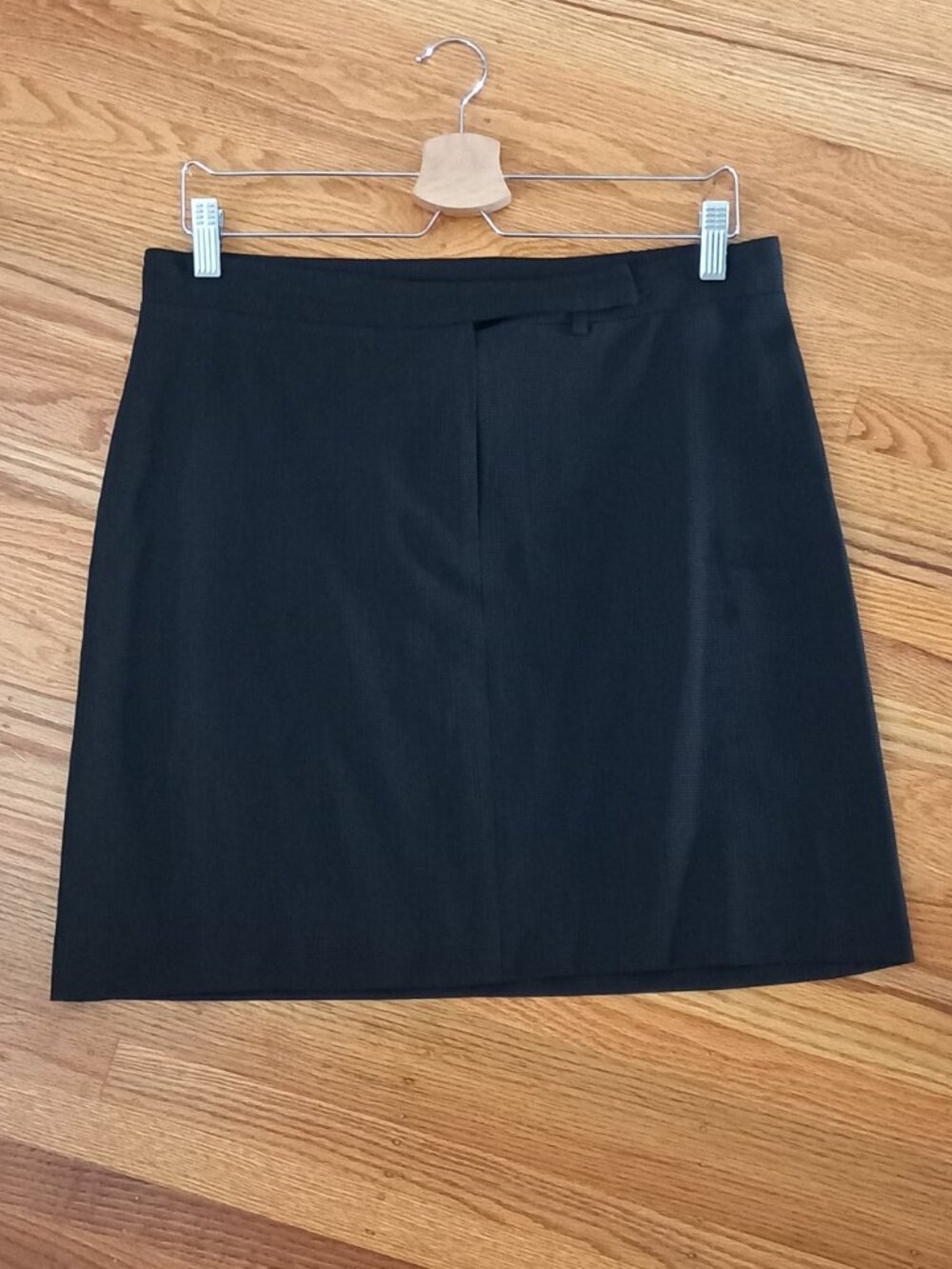ANN DEMEULEMESTER VINTAGE black mini skirt